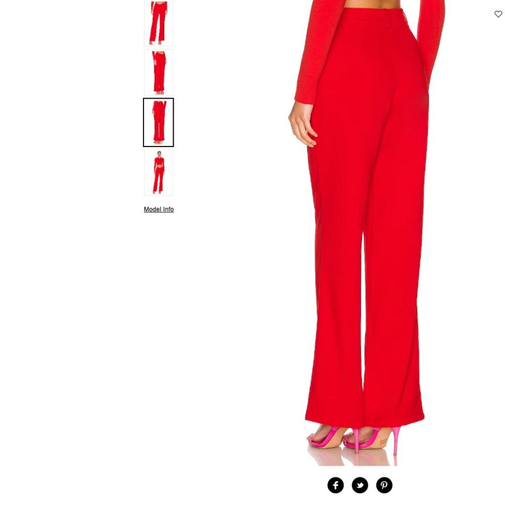 Wendy Angled Front Pant Superdown - Picture 3 of 4